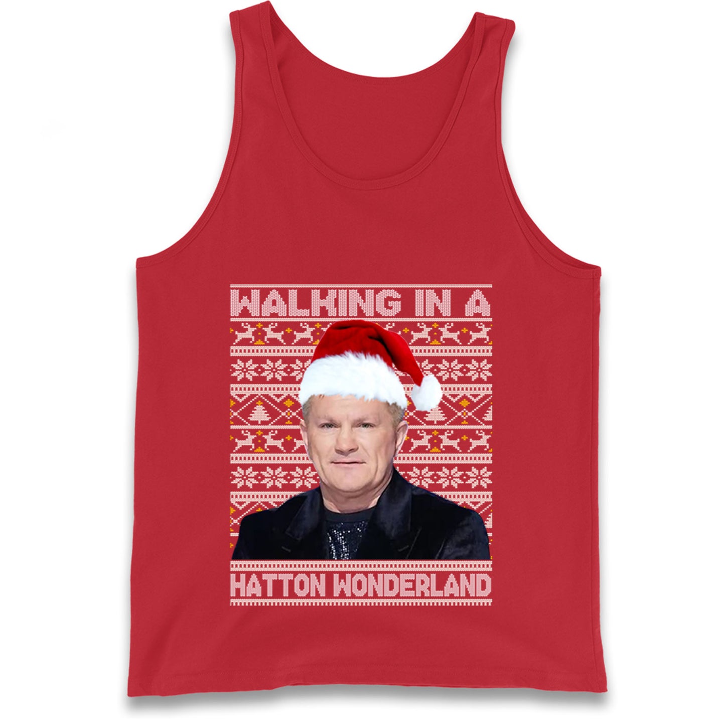 Ricky Hatton Christmas Tank Top