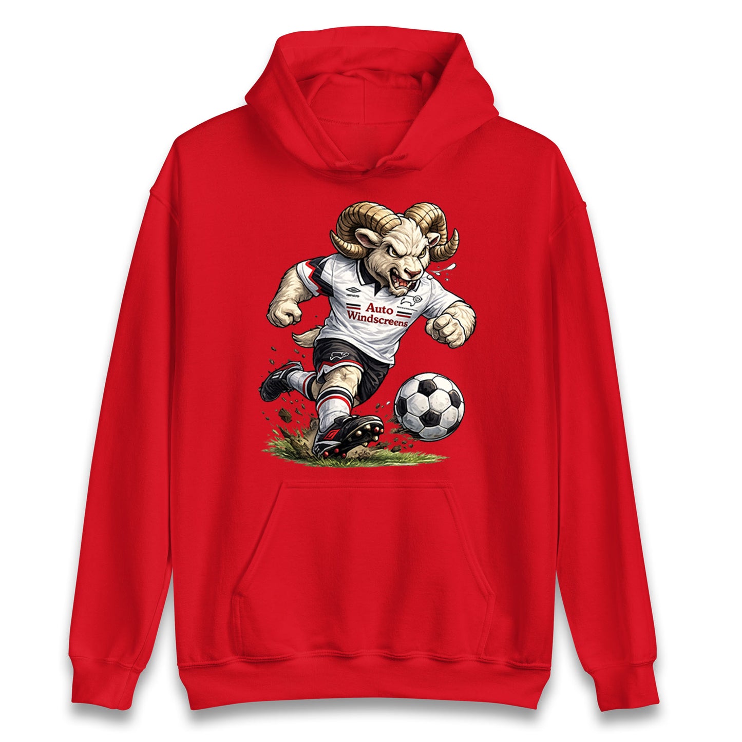 Old School Derby County Hoodie