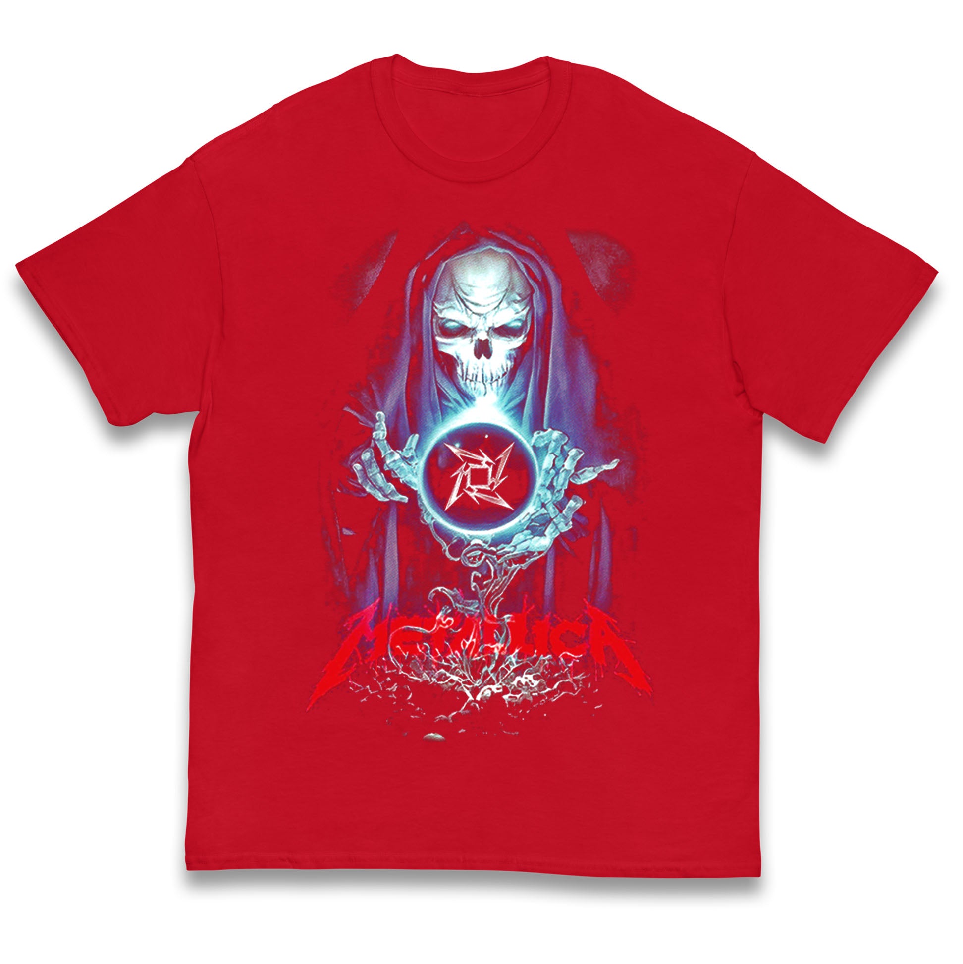 Metallica Skellington Sorcerer Kids T Shirt