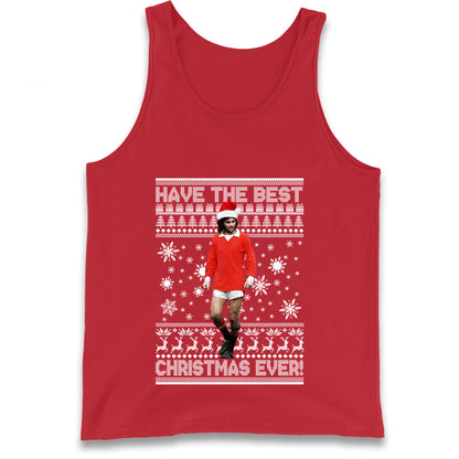Christmas George Best Tank Top