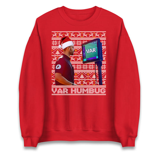 VAR Christmas Jumper