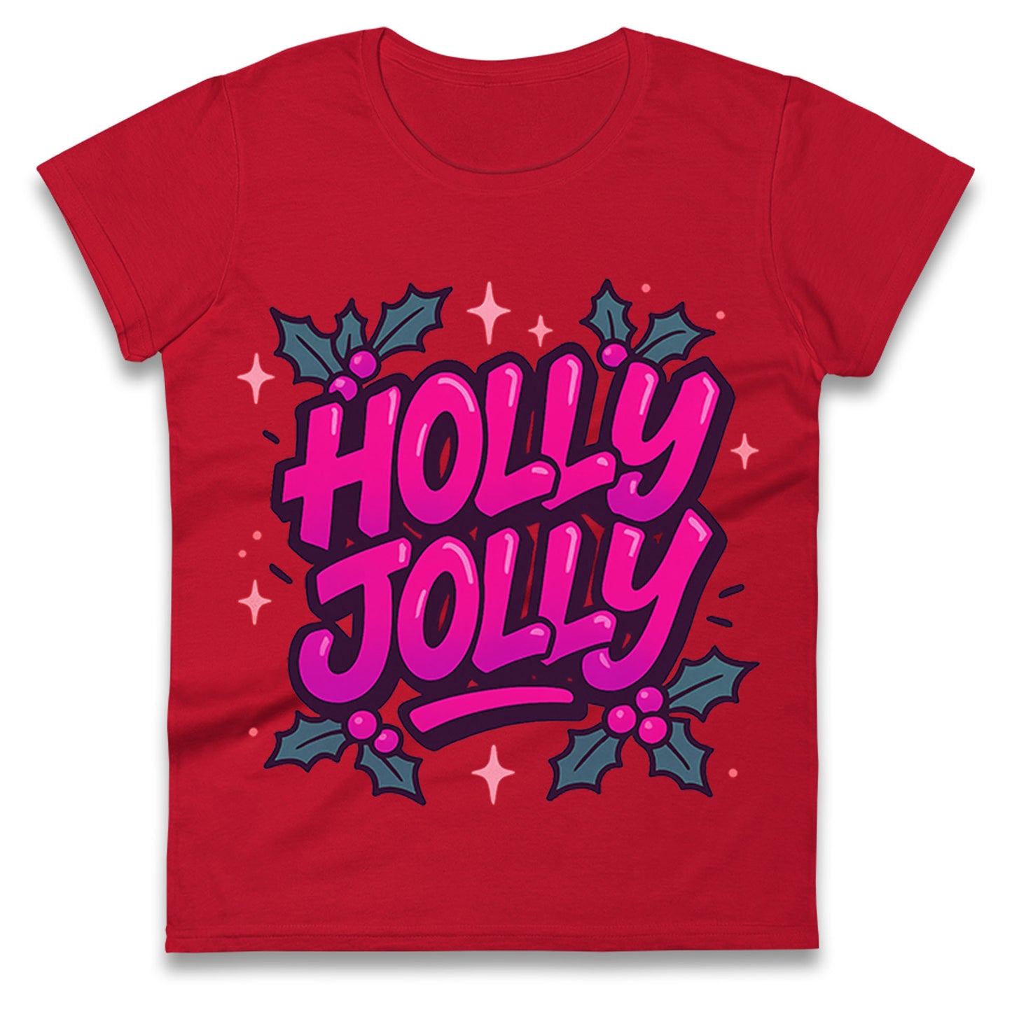 Holiday Fun Ladies T Shirt