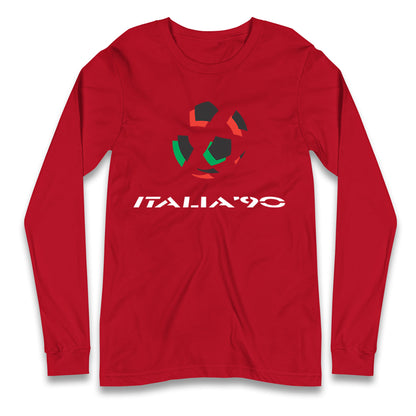 Italia 90 Logo Longsleeve T Shirt