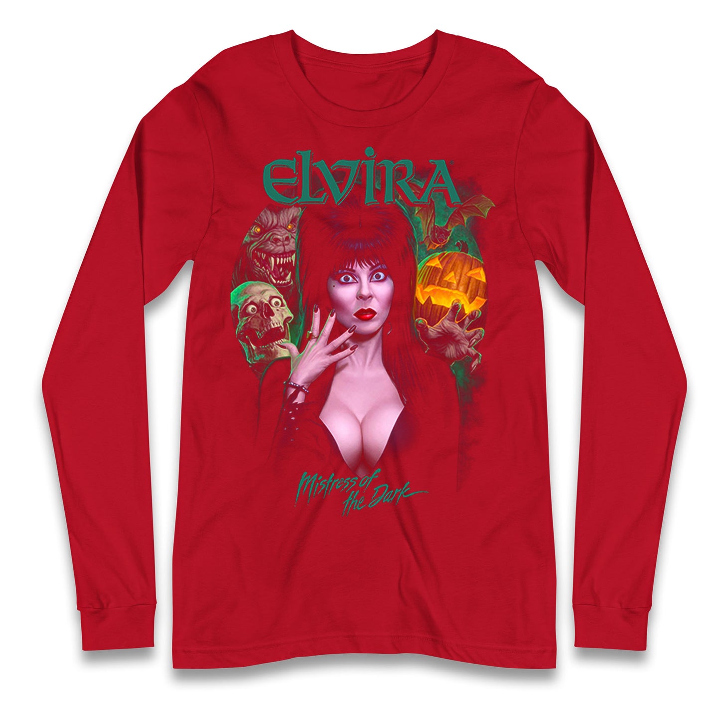Elvira Mistress Of The Dark Longsleeve T Shirt