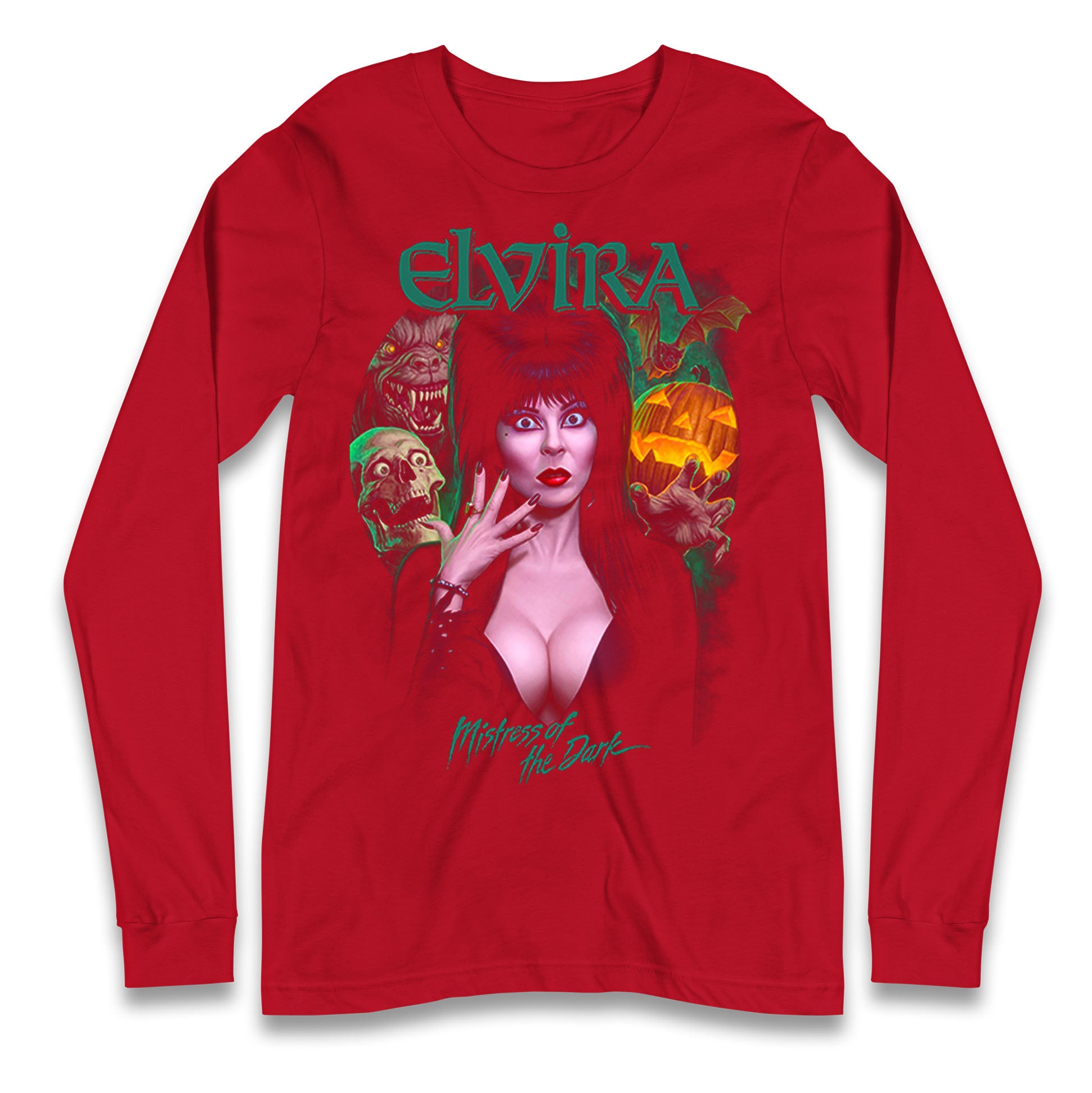 Elvira Mistress Of The Dark Longsleeve T Shirt