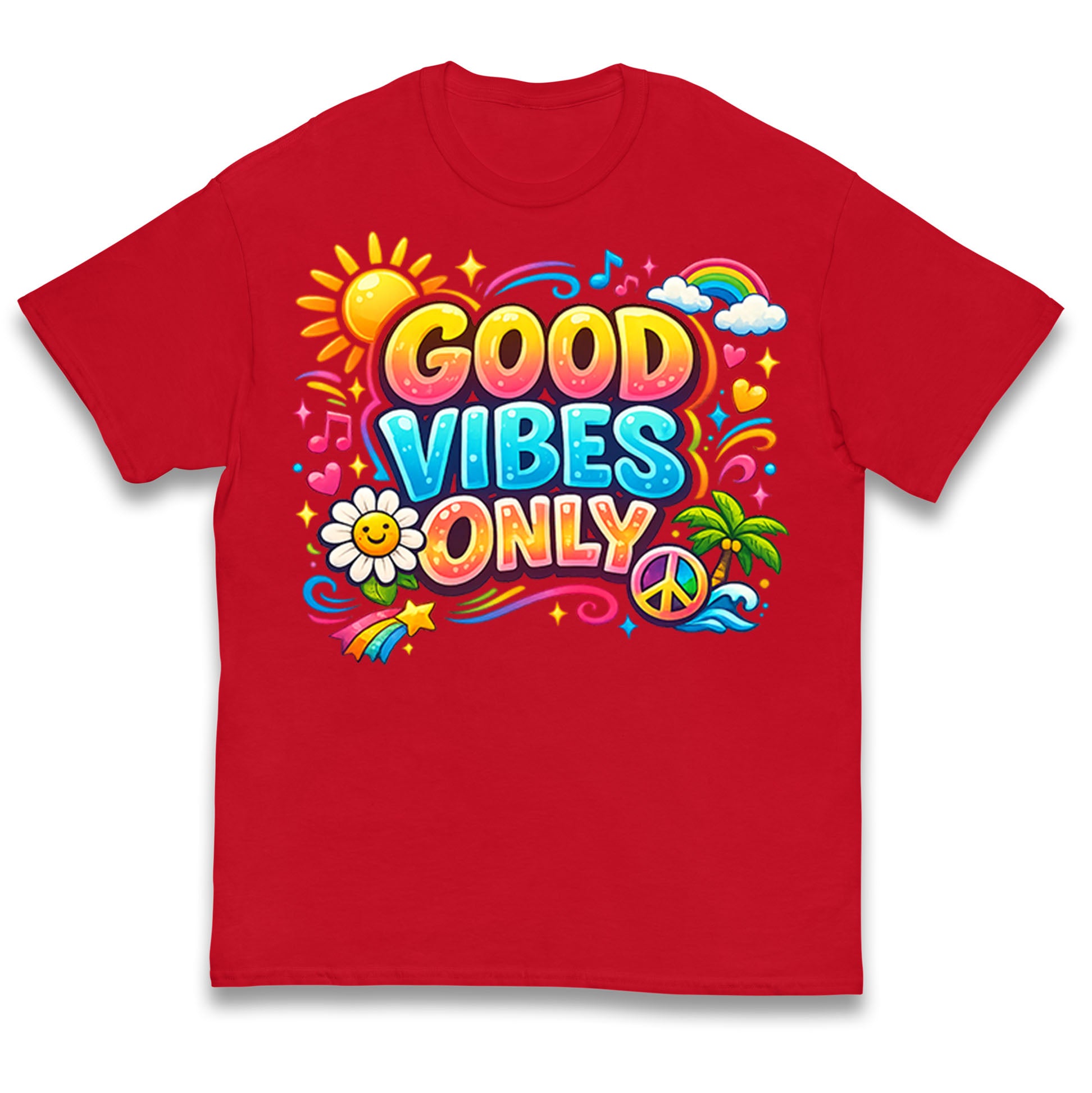 Good Vibes Only Kids T Shirt 