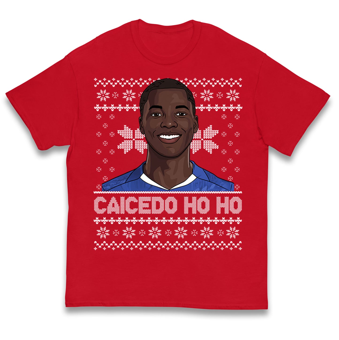 Moises Caicedo Christmas Kids T Shirt