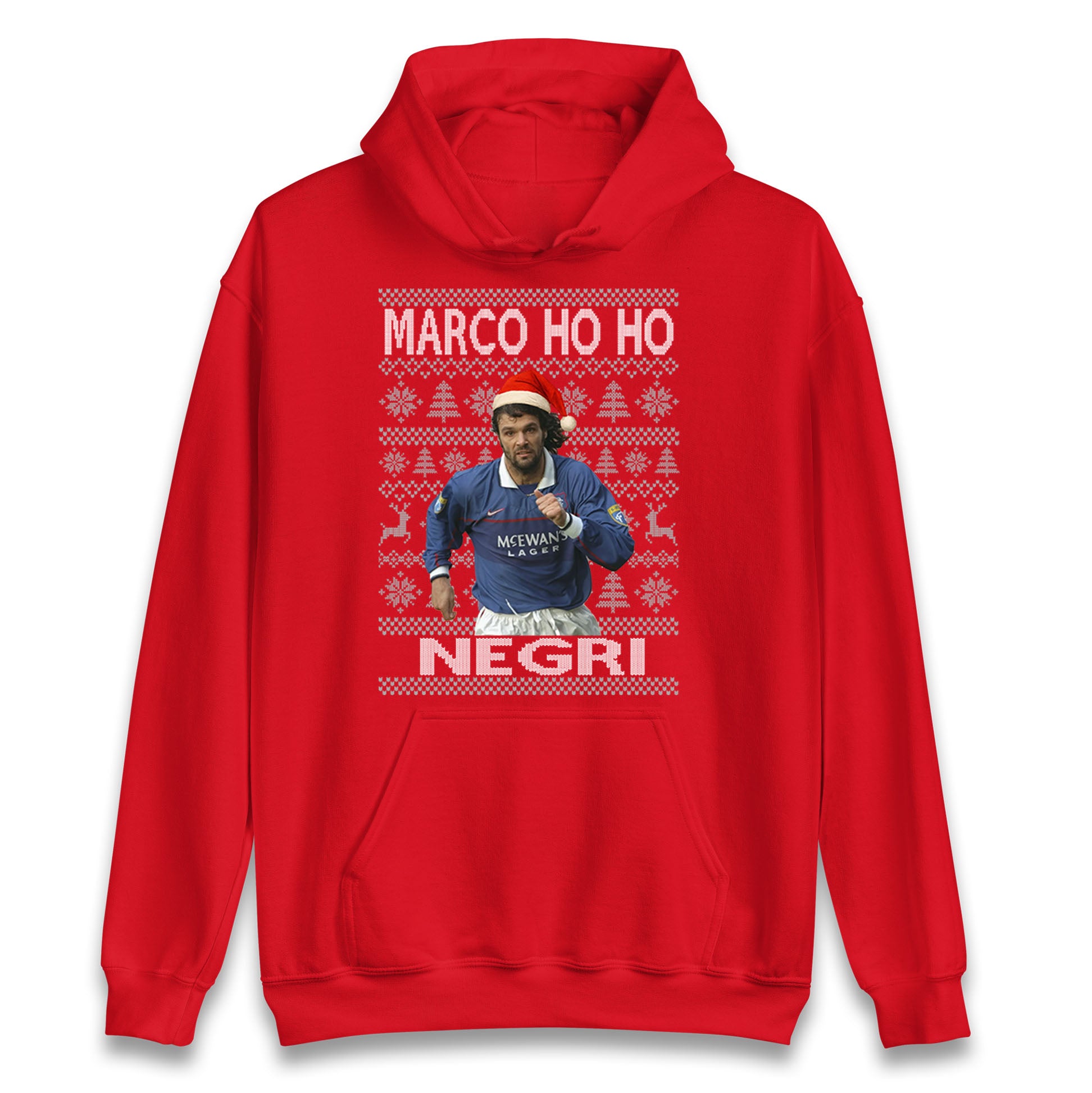 Rangers FC Christmas Hoodie