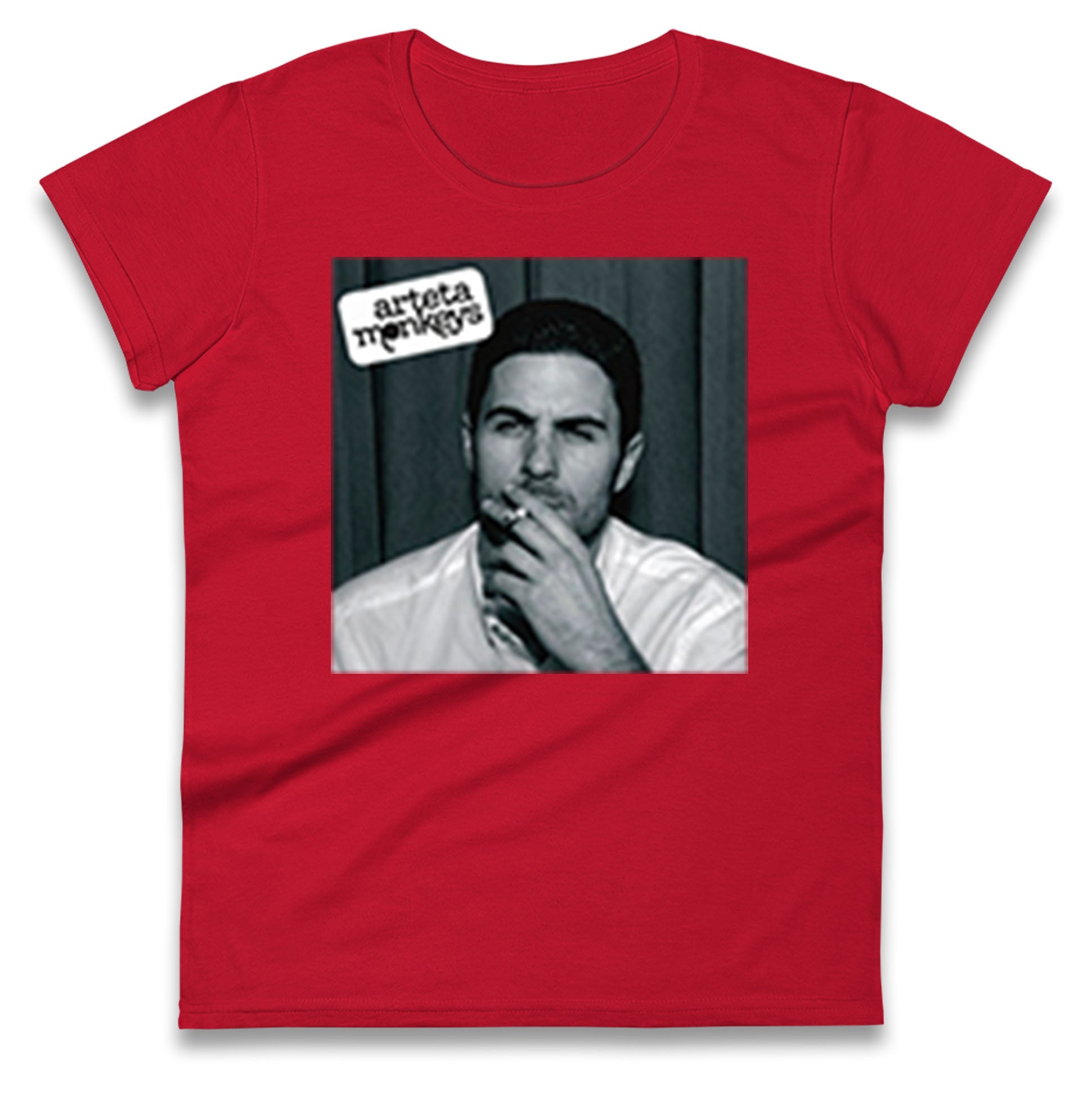 Mikel Arteta Arsenal Arctic Monkeys Ladies T Shirt
