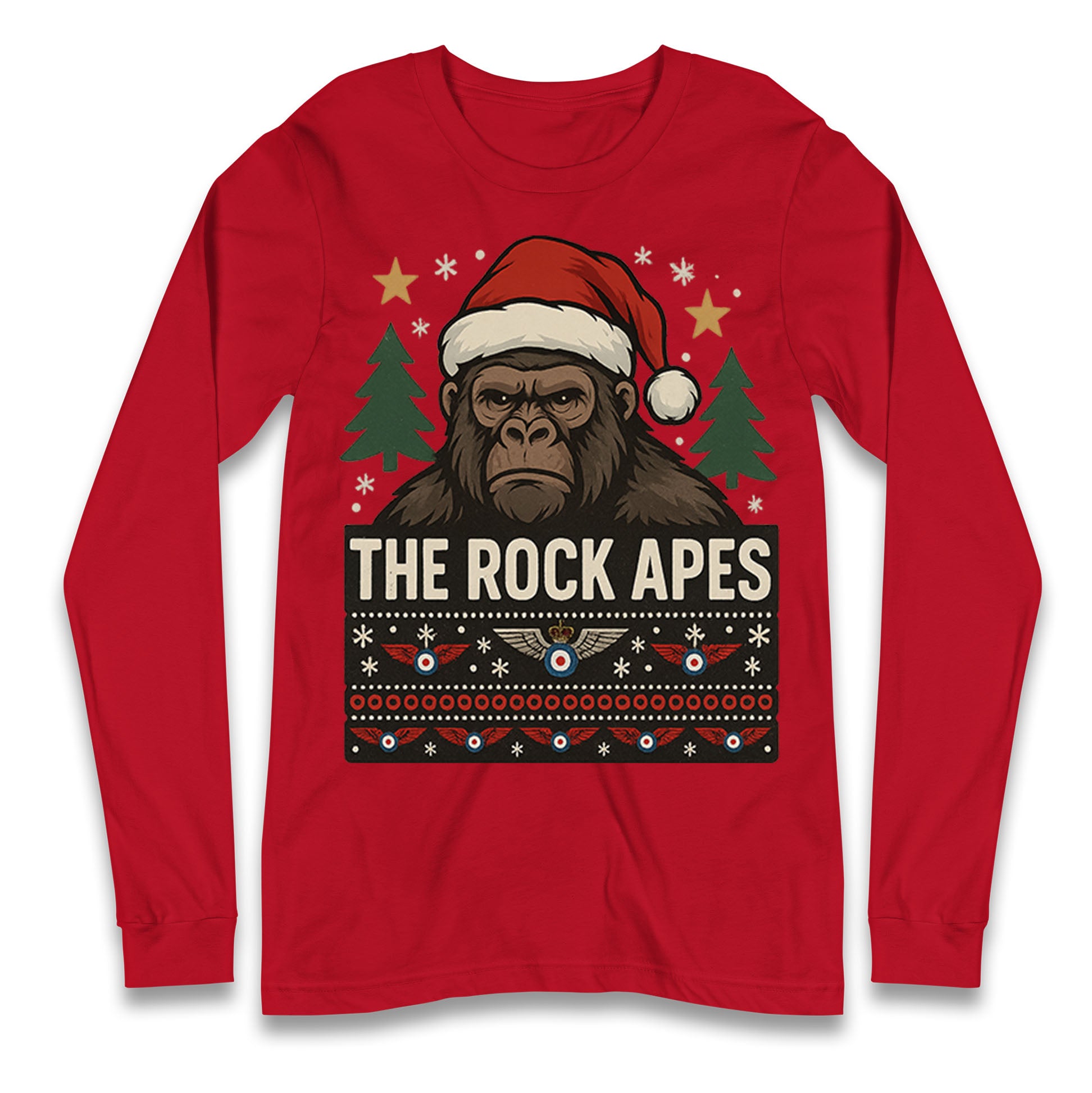 RAF Regiment Christmas Longsleeve T Shirt 