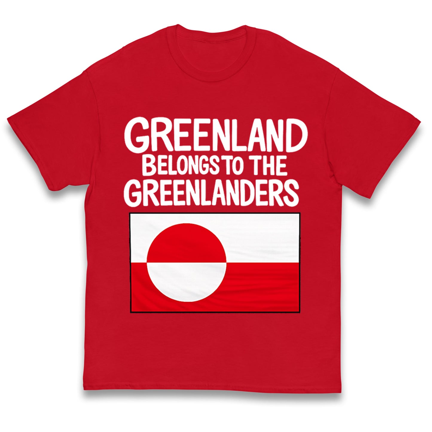 Greenland Belongs To The Greenlanders Kids T Shirt