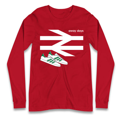 Away Days Celtic Football Club Supporter Long Sleeve T Shirt