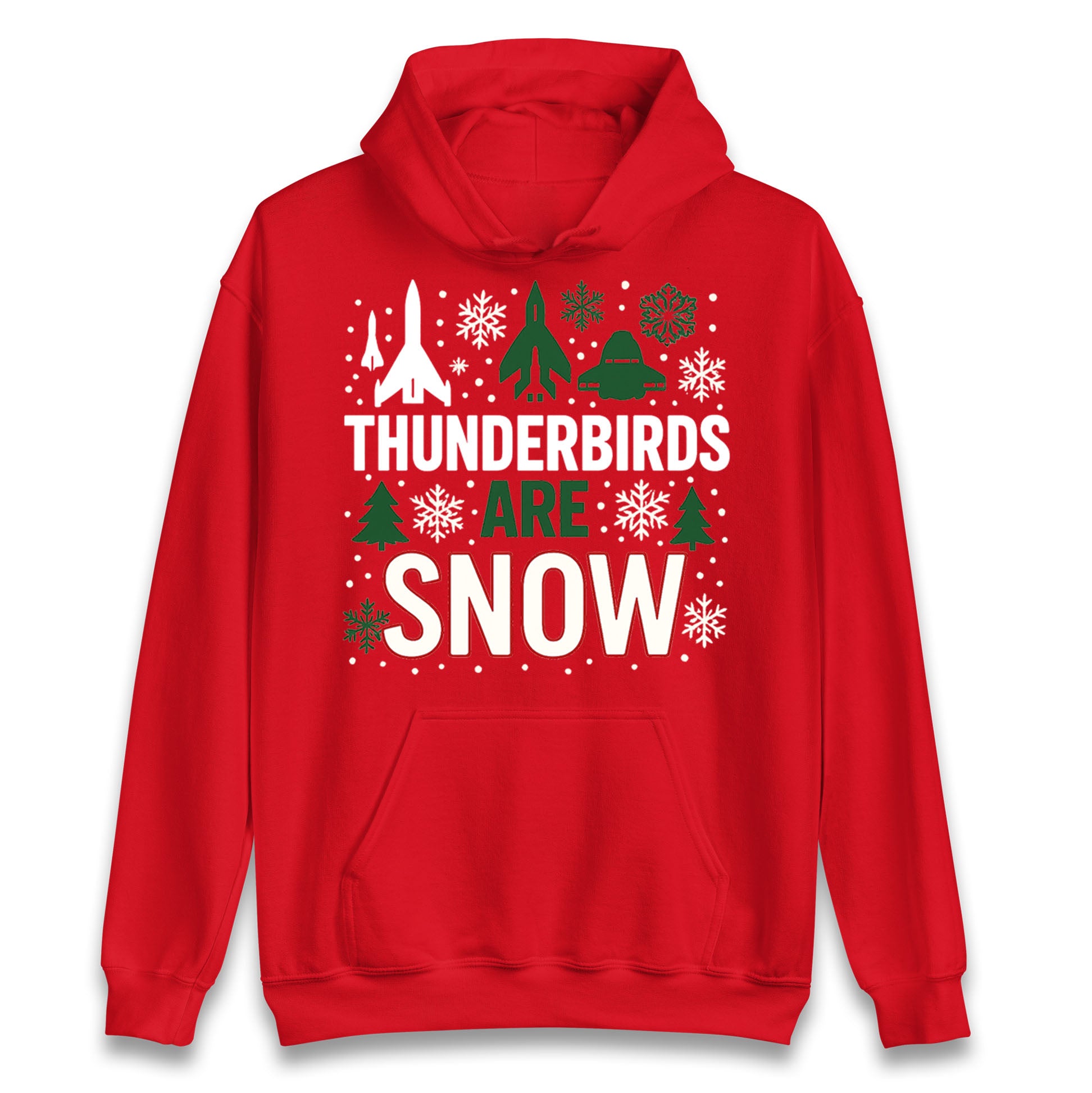 Thunderbirds Christmas Hoodie