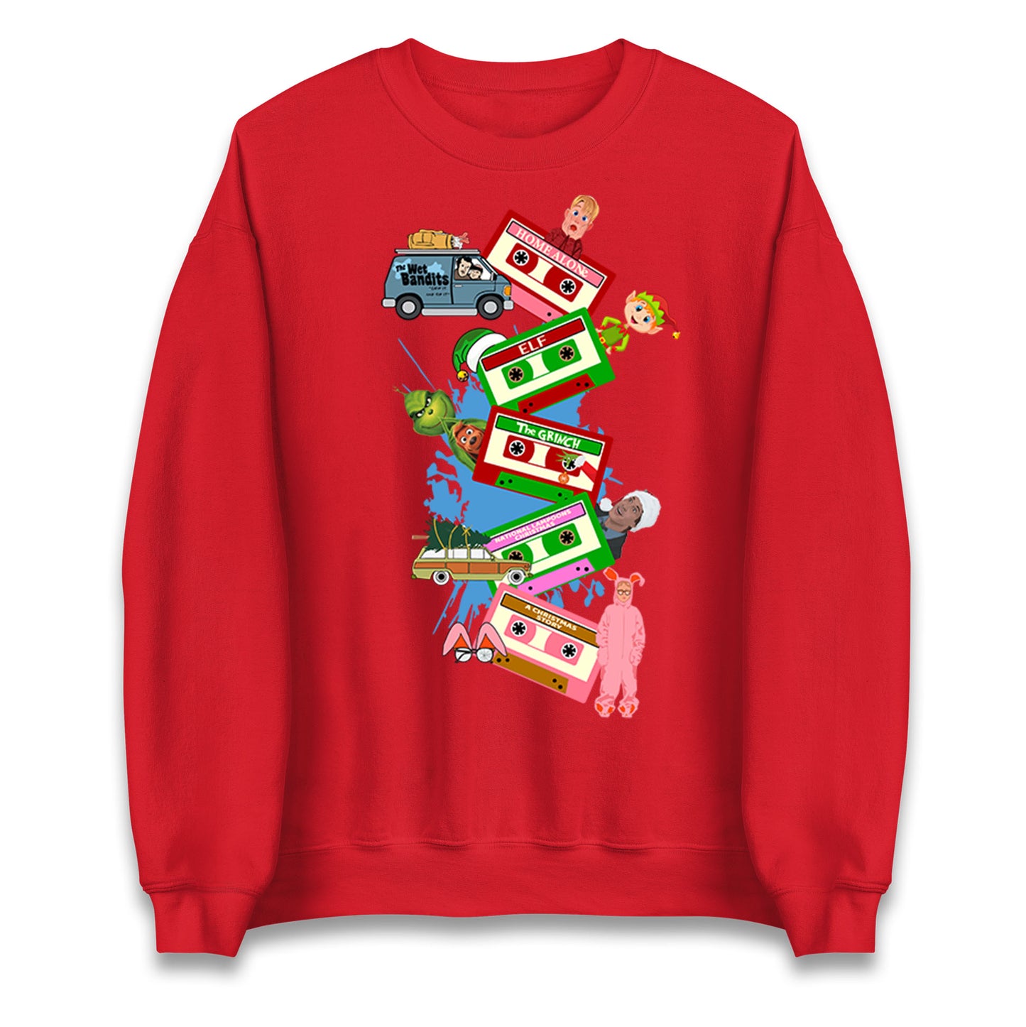Home Alone Elf The Grinch National Lampoon's Christmas Vacation Jumper