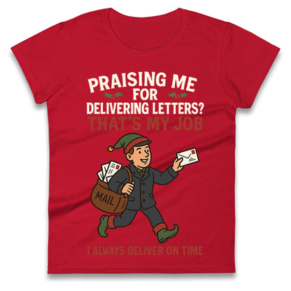 Royal Mail Christmas Ladies T Shirt