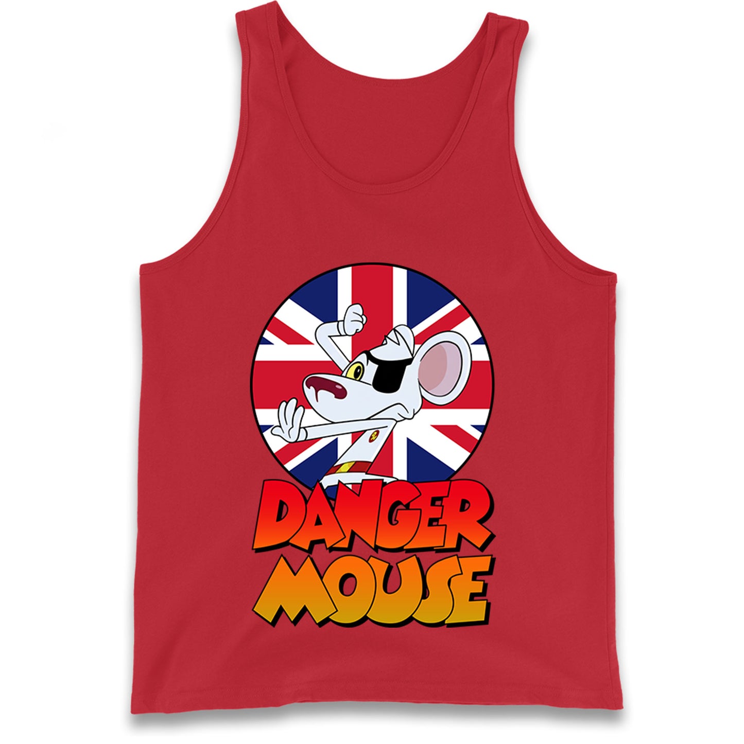 Danger Mouse Union Jack Tank Top