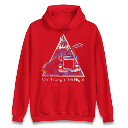 Leppard On Through The Night Hoodie