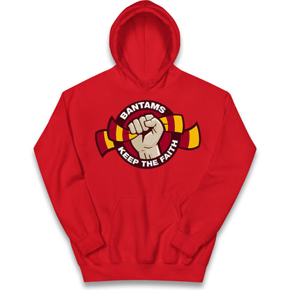 Bantams Keep The Faith Kids Hoodie