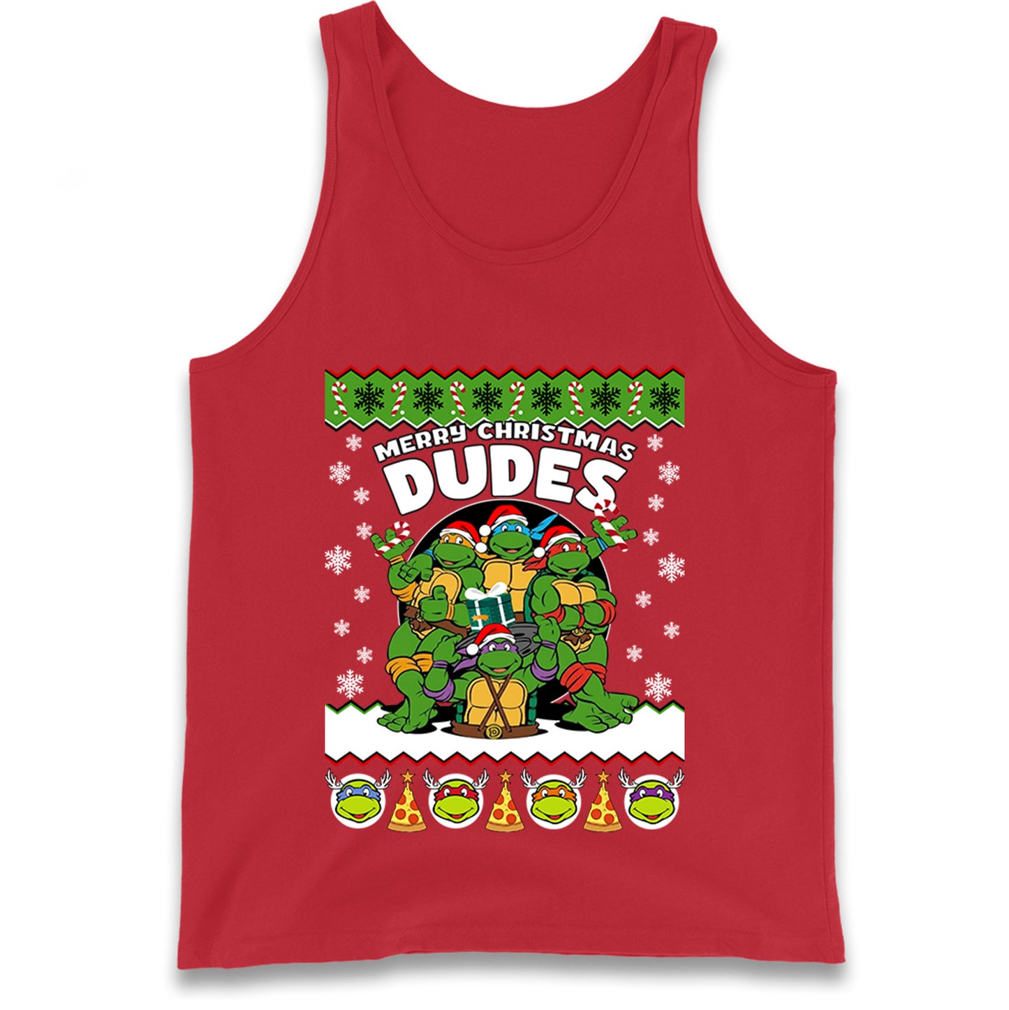 Ninja Turtles Christmas Tank Top
