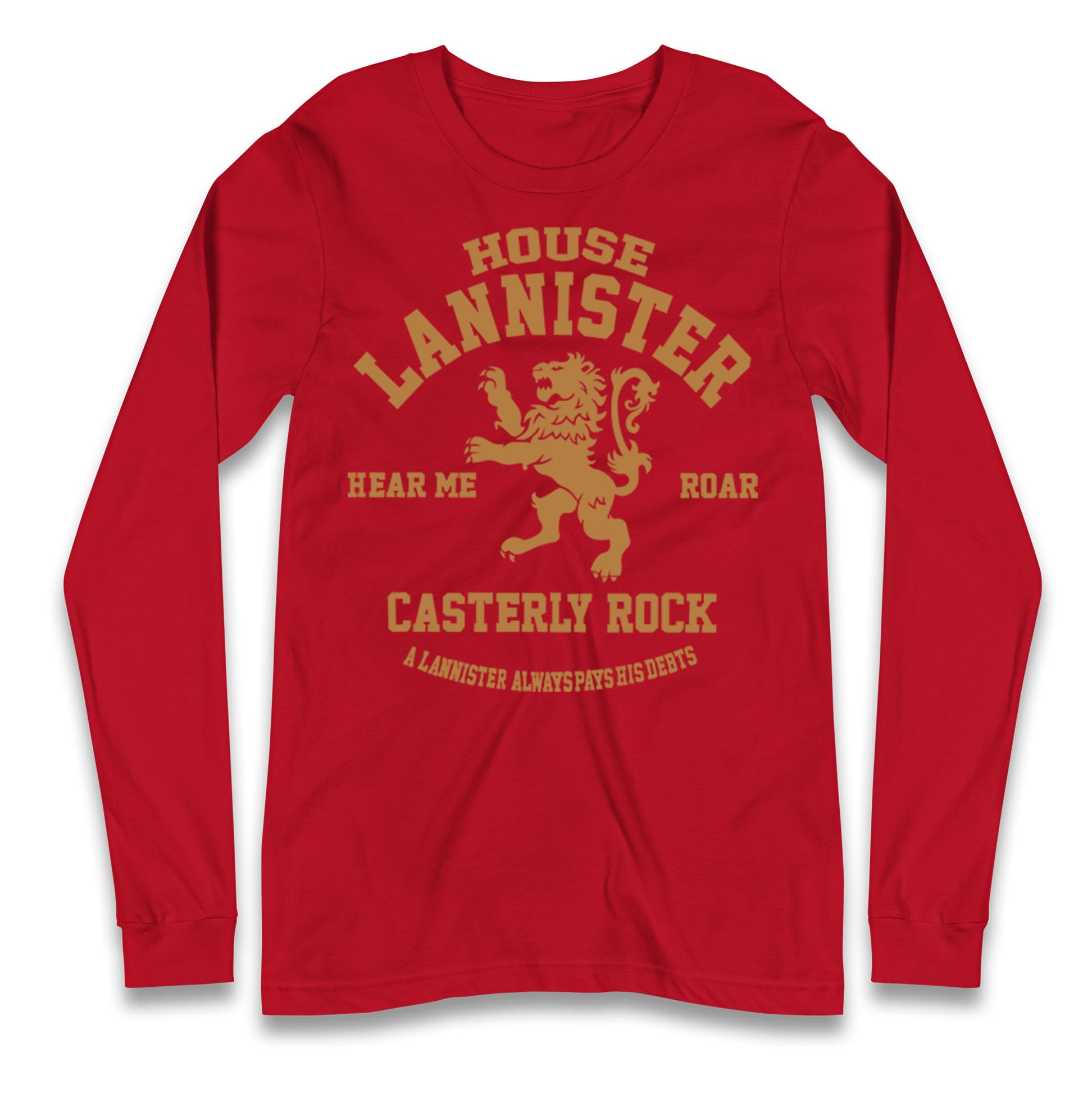 House Lannister Longsleeve T Shirt