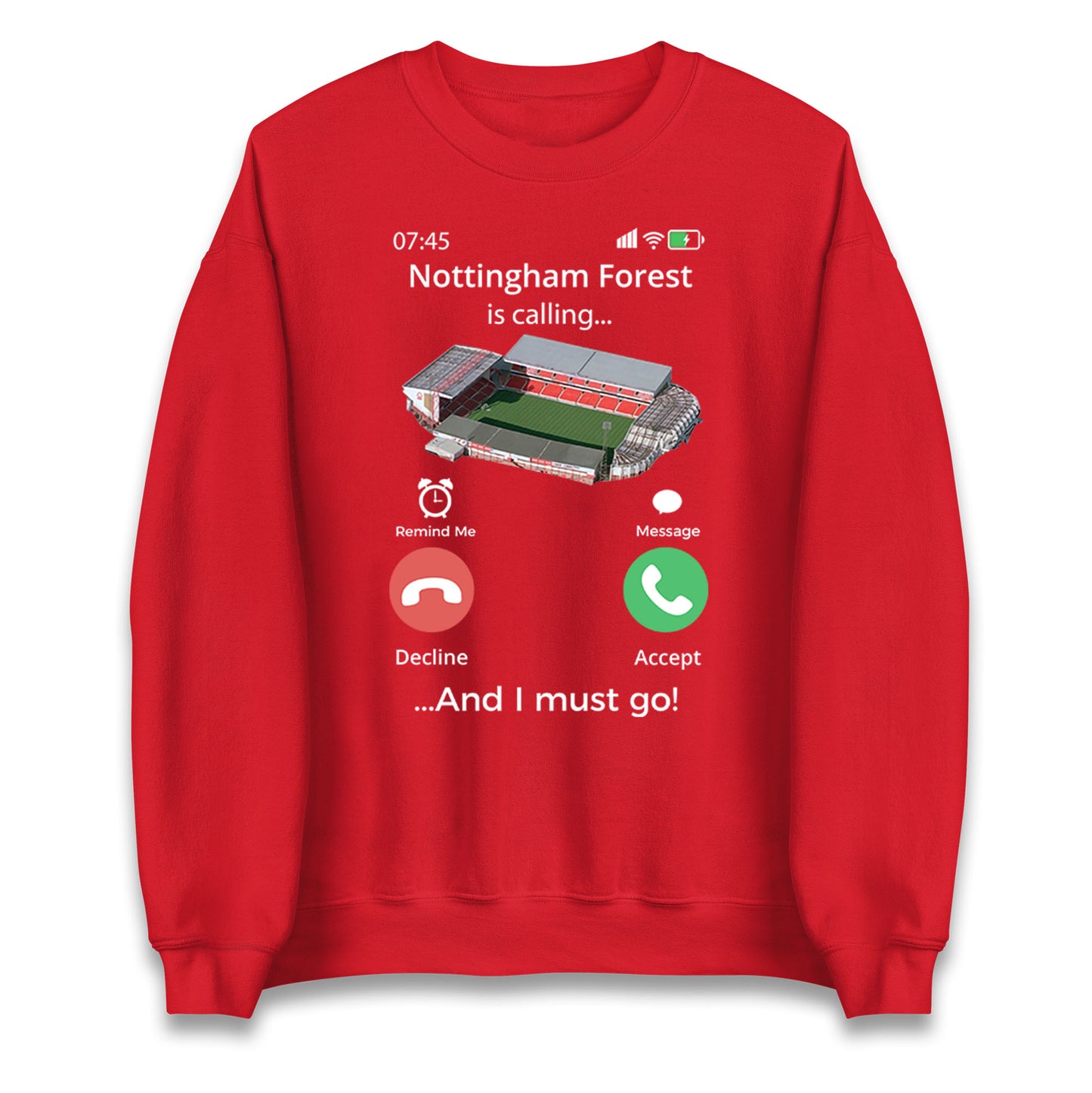 nottingham forest sweater