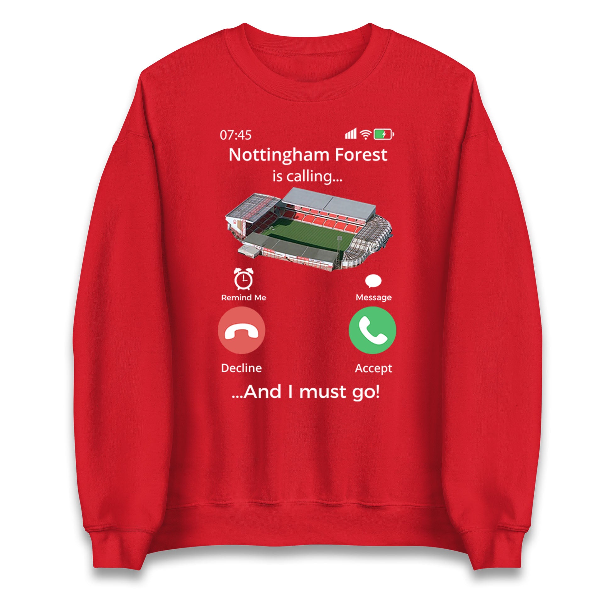 nottingham forest sweater