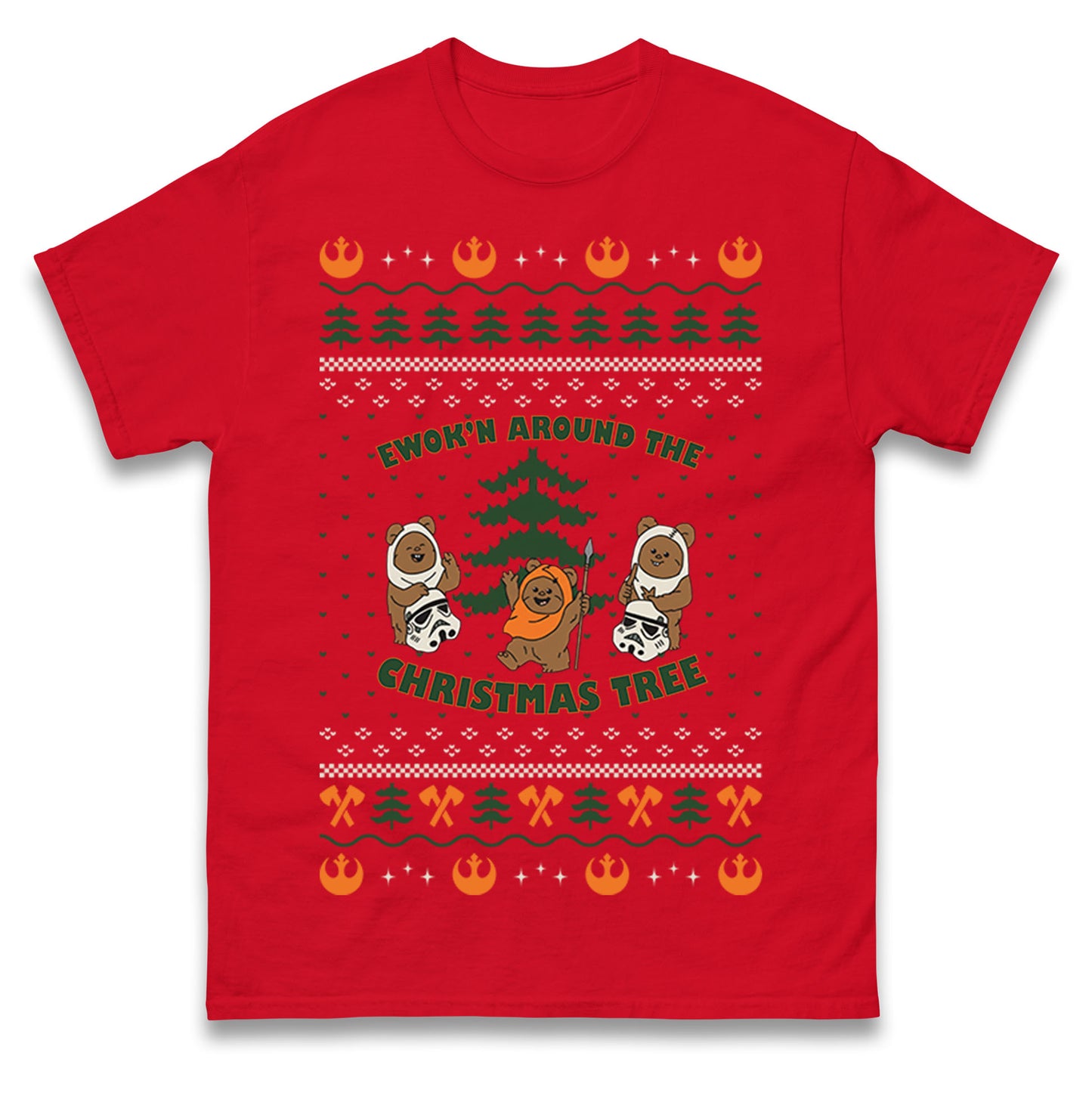 Star Wars Ewoks Christmas T Shirt