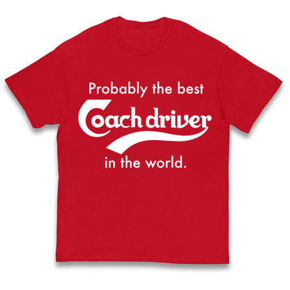 Coach Driver Kids T Shirt