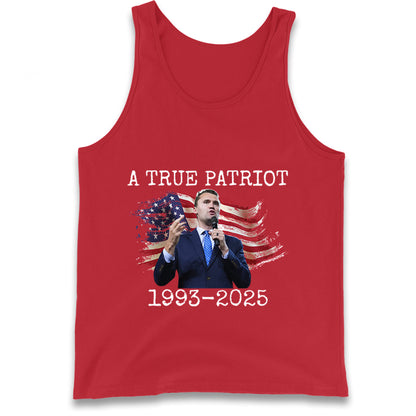 Charlie Kirk Tribute Tank Top