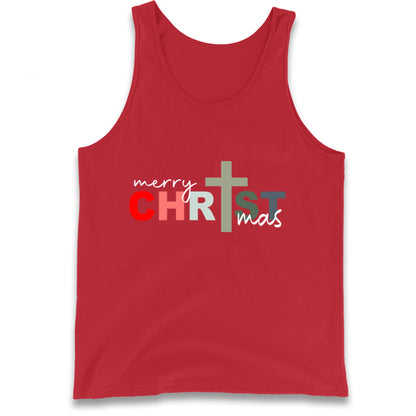 Christ Christmas Tank Top