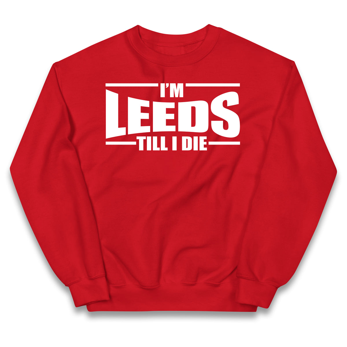 Leeds Till I Die Football Kids Jumper