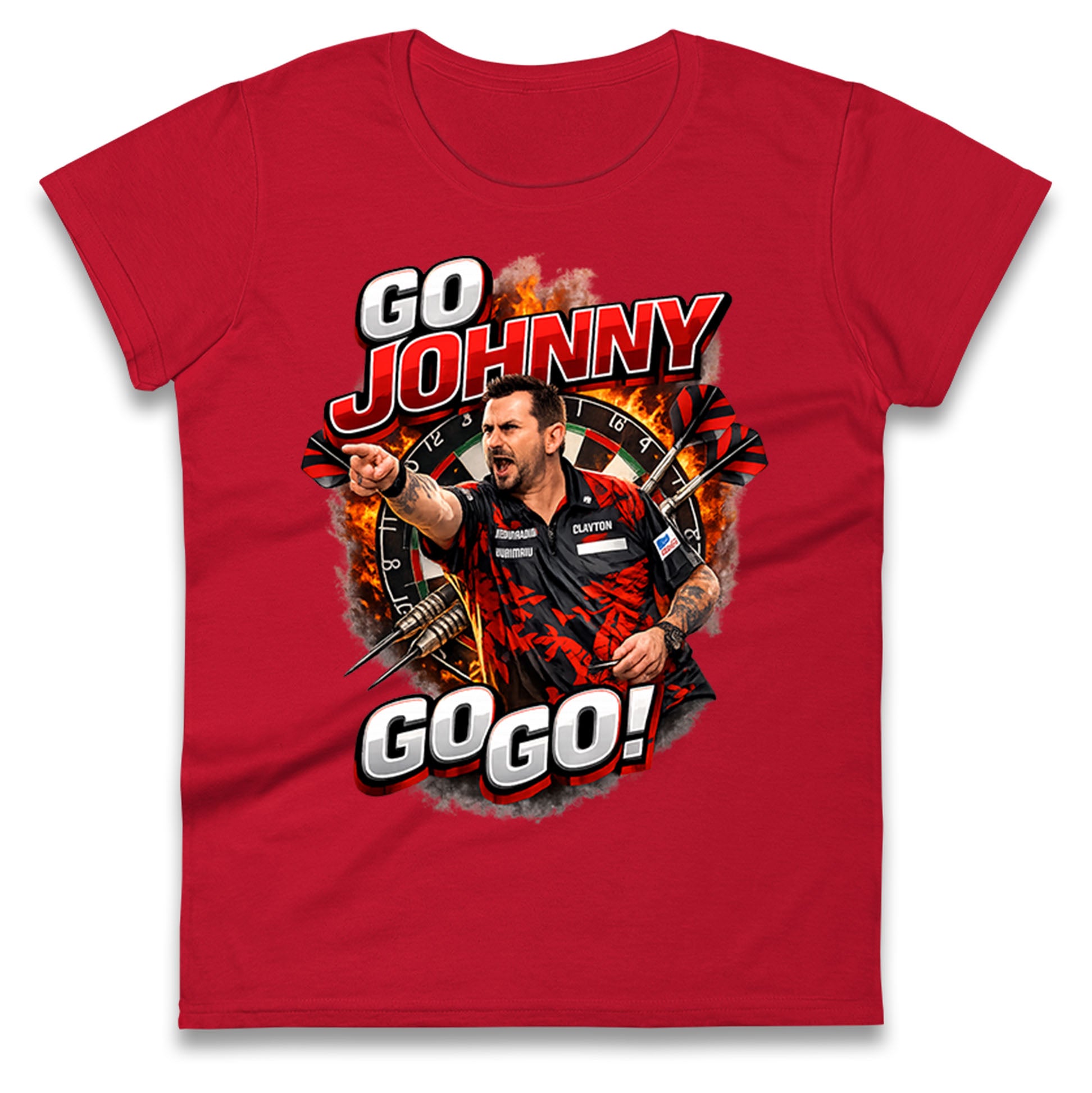Johnny Clayton Ladies T Shirt