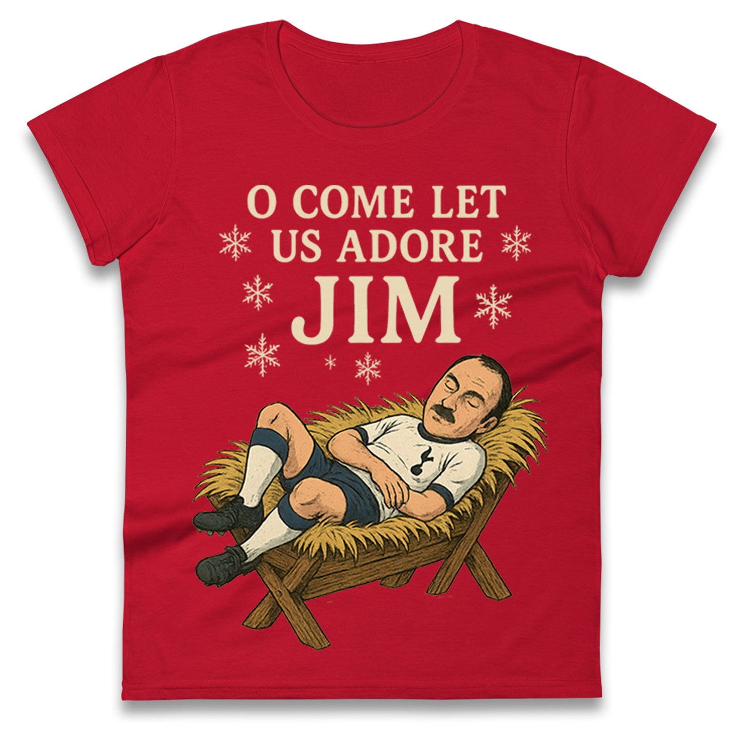 Spurs Christmas Ladies T Shirt
