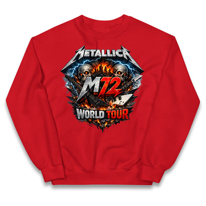 Metallica M72 World Tour Kids Jumper