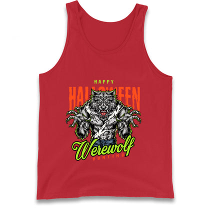 Halloween Werewolf Tank Top