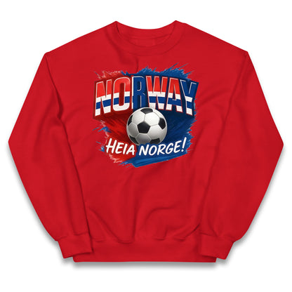 Norway Retro World Cup Kids Jumper