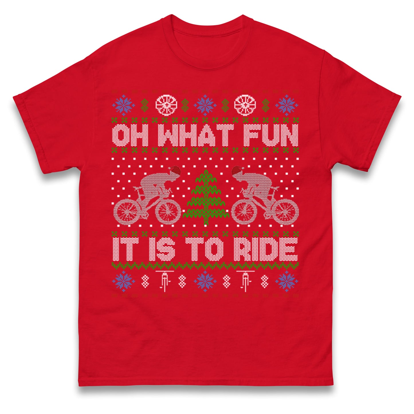 BMX Christmas T Shirt