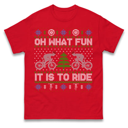 BMX Christmas T Shirt