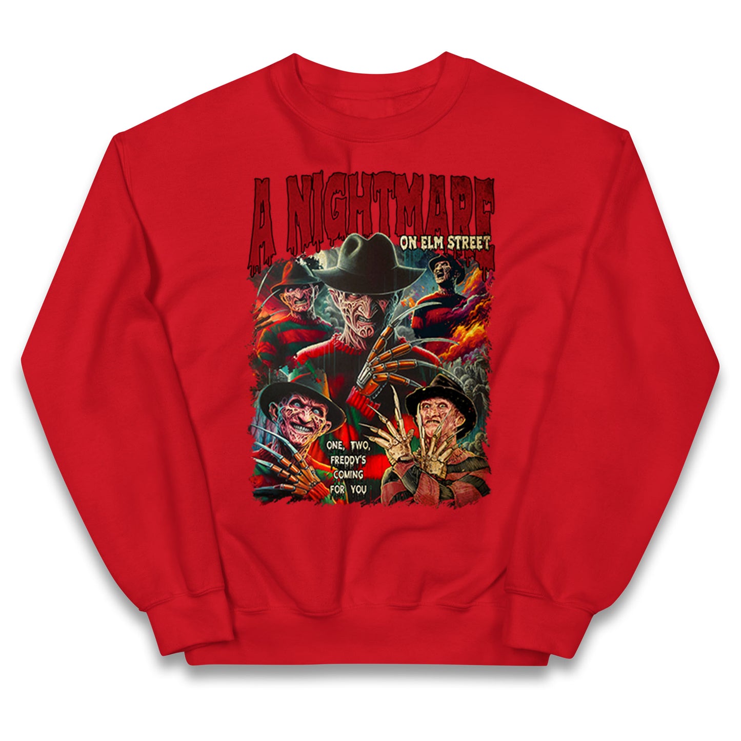 Freddy Krueger Bootleg Halloween Kids Jumper