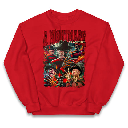 Freddy Krueger Bootleg Halloween Kids Jumper