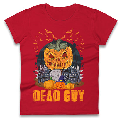 Scary Pumpkin Dead Guy Halloween t shirt
