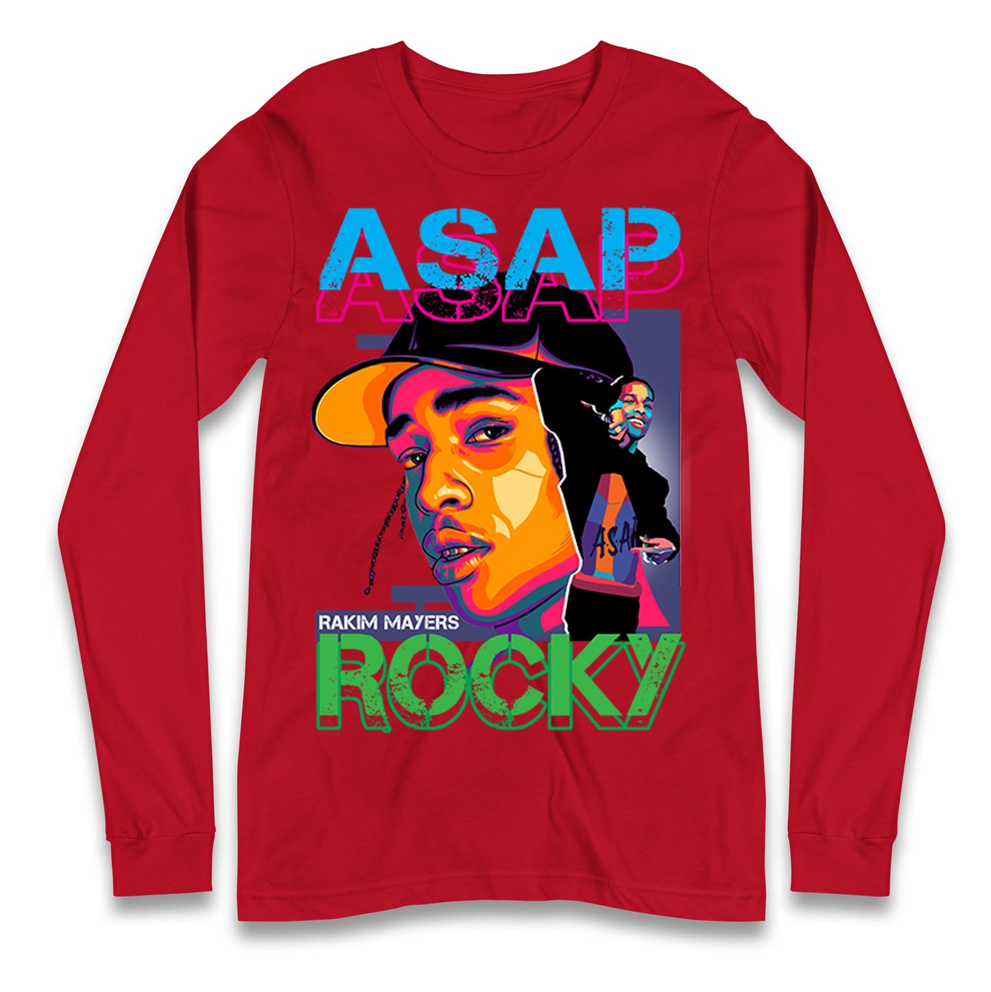 ASAP Rocky Rakim Mayers Longsleeve T Shirt