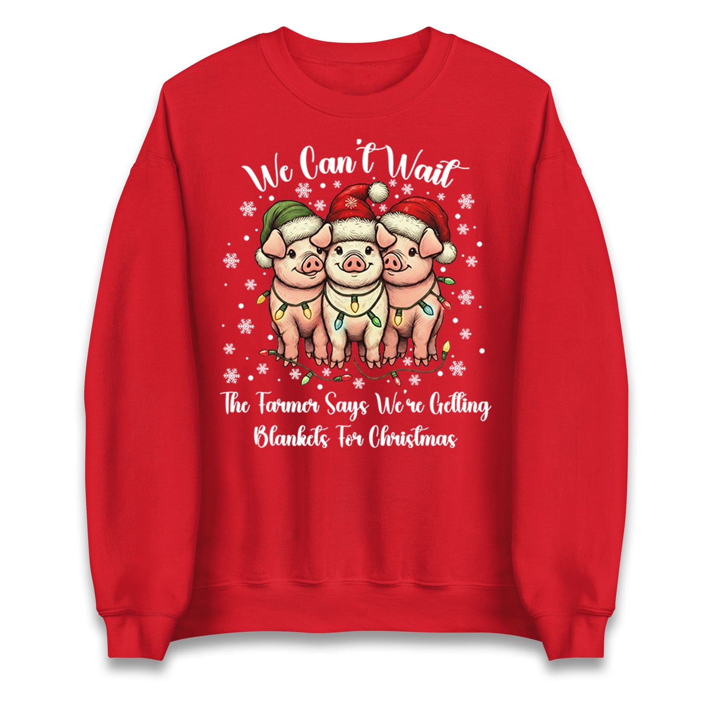 Three Pigs Christmas Jumper