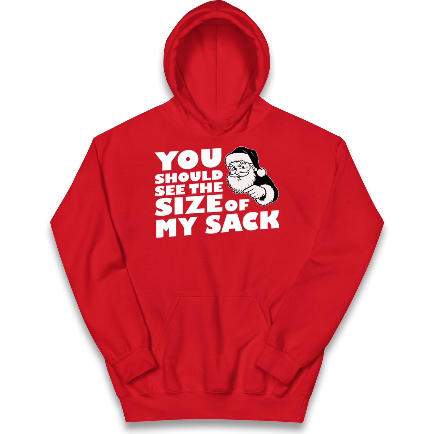 Santas Sack Kids Hoodie