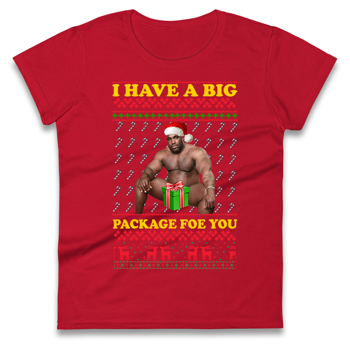 barry wood christmas womens t shirt