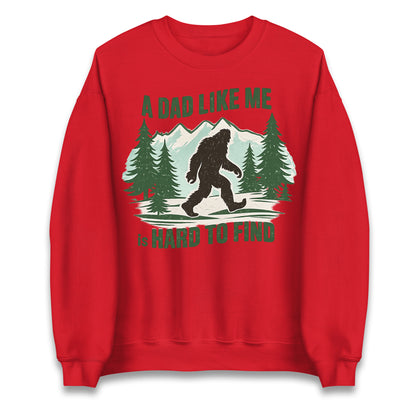 Retro Funny Bigfoot Dad Jumper