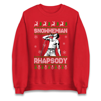 Freddie Mercury Christmas Jumper