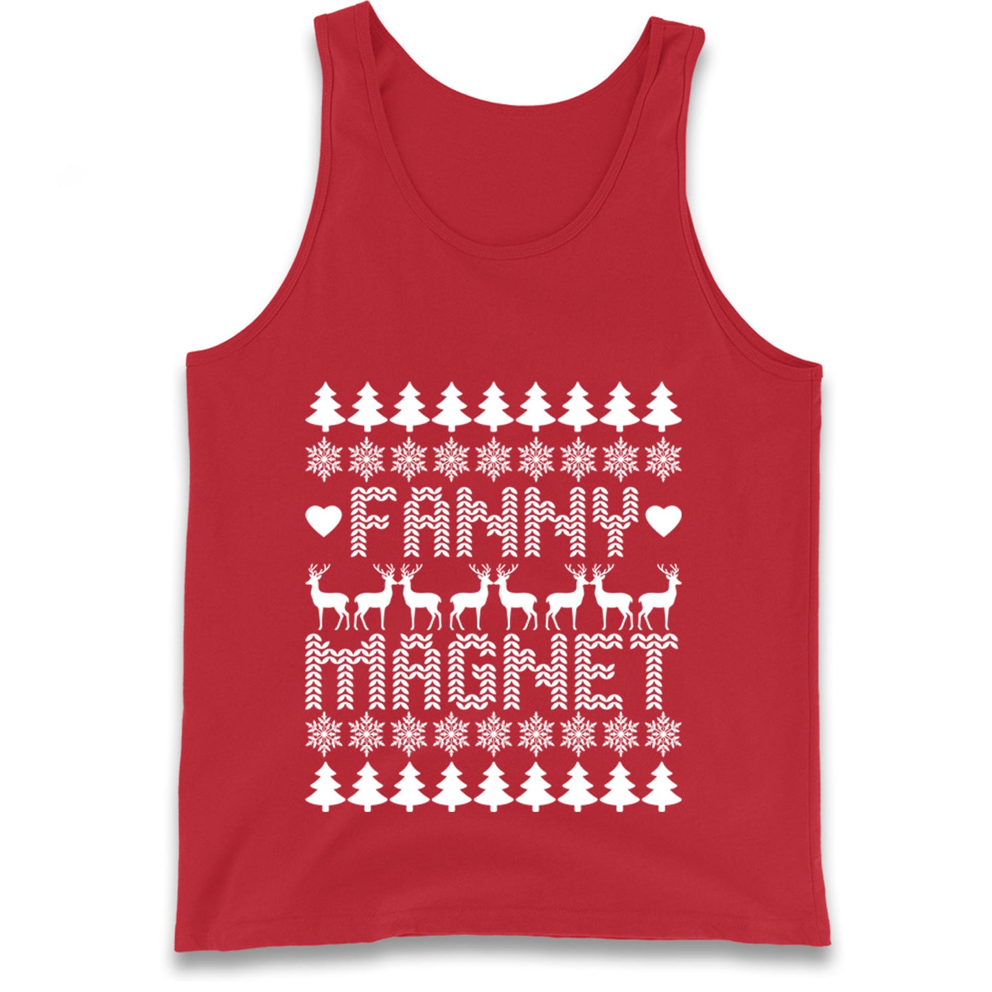 Fanny Magnet Christmas Tank Top