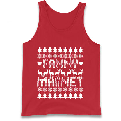 Fanny Magnet Christmas Tank Top
