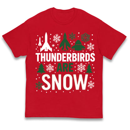 Thunderbirds Christmas Kids T Shirt